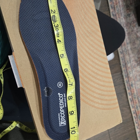 NEW Comfortable Blue Mary Jane Shoes - Picture 7 of 7